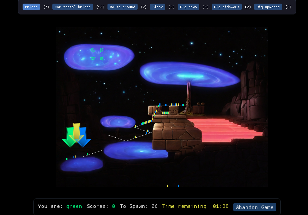 Lemmings Gameplay Screenshot 3